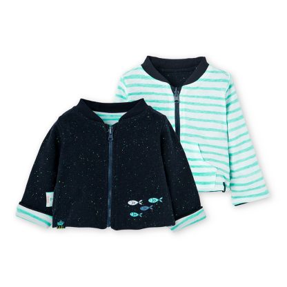 Chaqueta felpa marino - Boboli