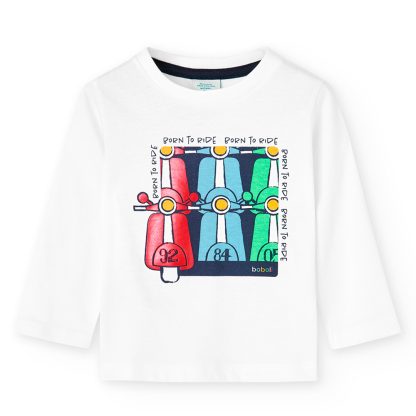 Camiseta punto Blanca - Boboli