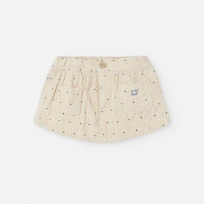 Falda short bebe niña