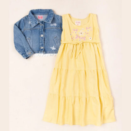 Conjunto vestido fresh amarillo