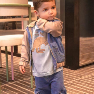 CONJUNTO 3 PRENDAS NIÑO JUMP AZUL