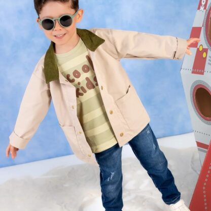 CONJUNTO 3 PRENDAS NIÑO COOL KIDS VERDE
