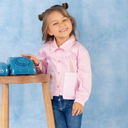 Conjunto niña mood rosado