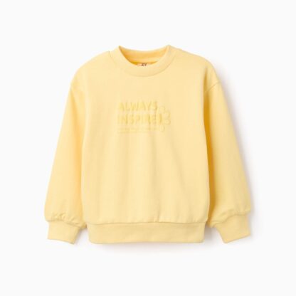 Buzo - Zippy para niña amarillo pastel