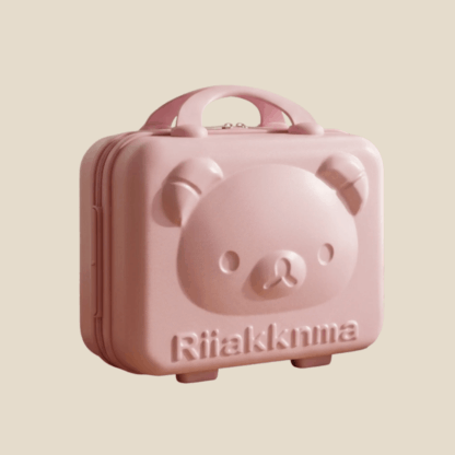 Maleta baby oso rosada