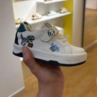 Tenis dinosaurio - Verde
