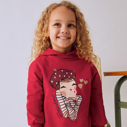Vestido sudadera con capucha - Mayoral