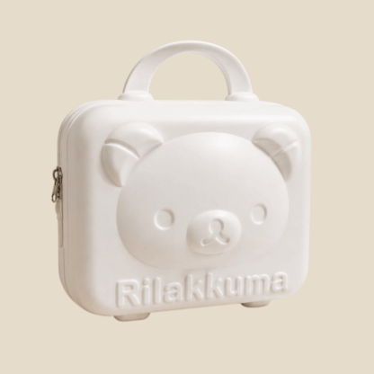 Maleta baby oso blanco