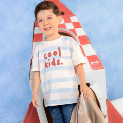 CONJUNTO 3 PRENDAS NIÑO COOL KIDS AZUL