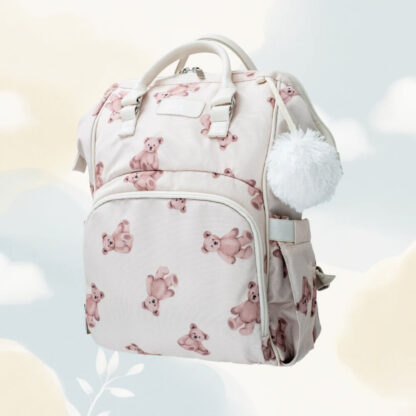 Pañalera clásica osos beige