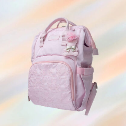 Pañalera osos ternura pastel rosa