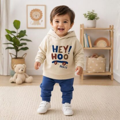 Sudadera para bebé niño Hey Hoo