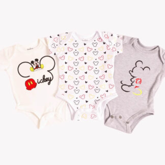 Set x3 bodys Mickey Mouse