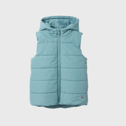 Chaleco acolchado con capucha unisex