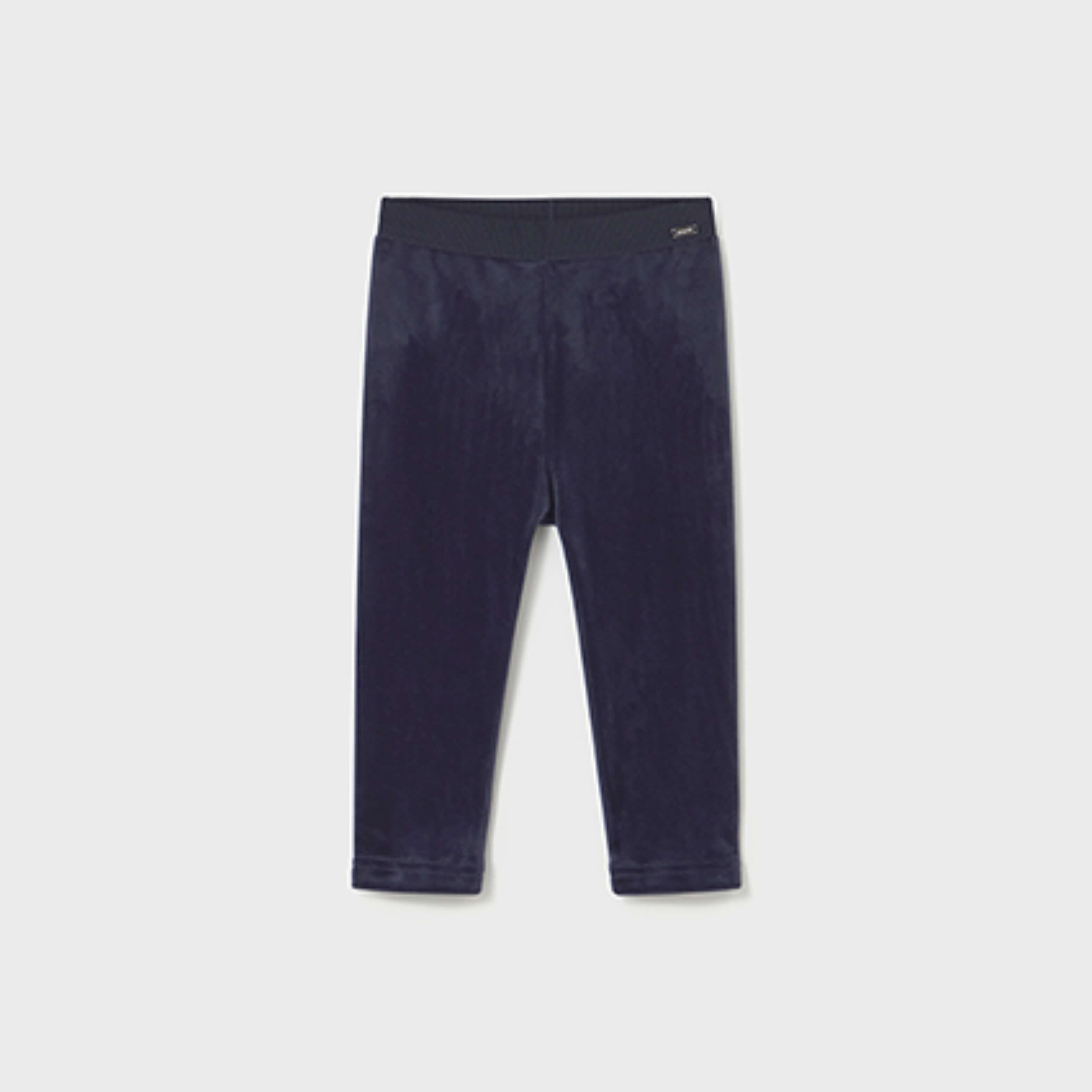 Leggins de terciopelo azul marino - Mayoral
