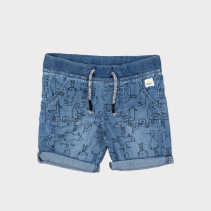 Short denim estampado bebé - Losan