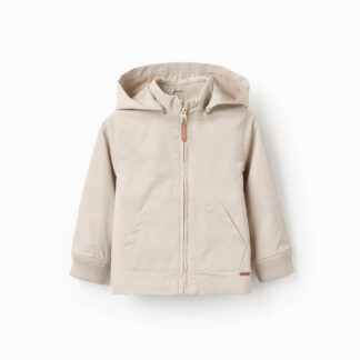 Chaqueta de bebé con capota desmontable
