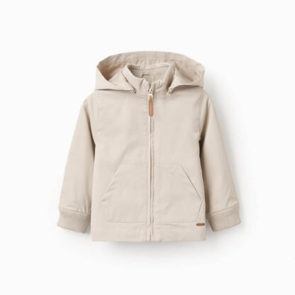 Chaqueta de bebé con capota desmontable