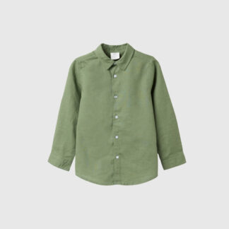 Camisa verde manga larga - Zippy