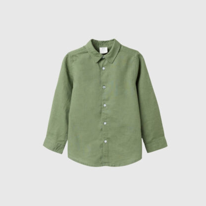 Camisa verde manga larga - Zippy