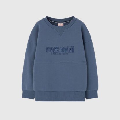 Buso azul bordado - Boboli