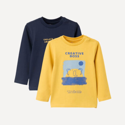 Set x2 camisetas manga larga - Zippy