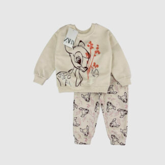 Sudadera bambi beige