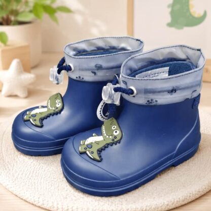 Botas de lluvia - Dino azul