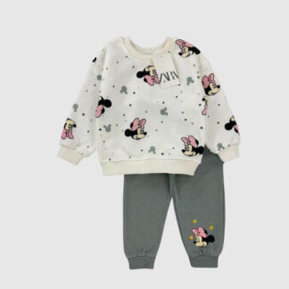 Sudadera Minnie verde claro
