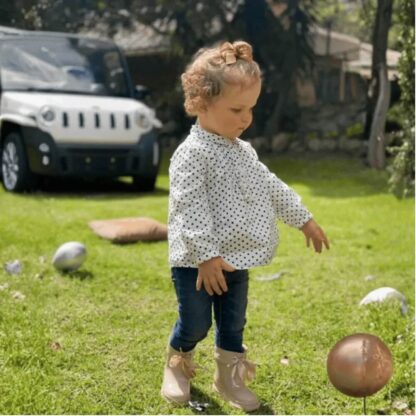 Botas de lluvia - Bimbi lazo beige