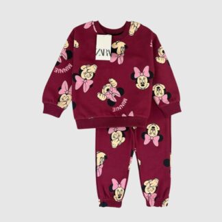 Sudadera Minnie mora leche