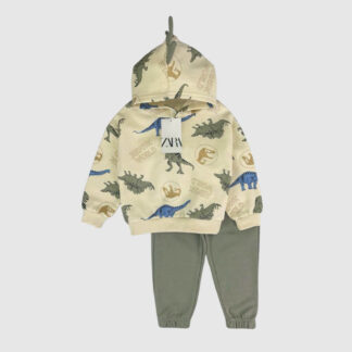 Sudadera dino verde
