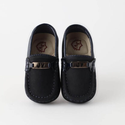 Mocasin de Niño Azul Oscuro - Charol