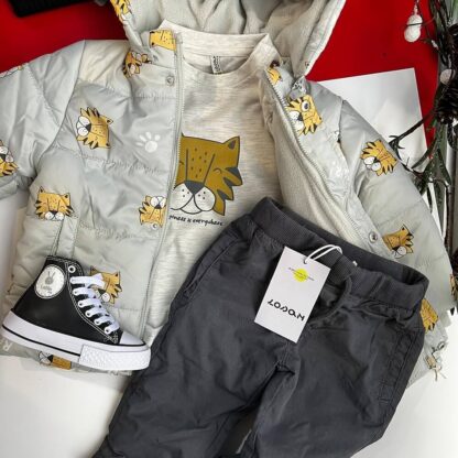 Chaqueta de Invierno Bebé Tigre
