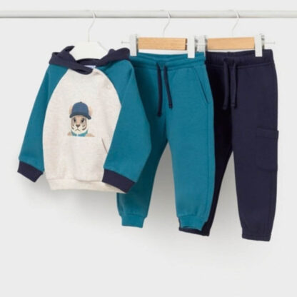 Sudadera 2 Pantalones Bebé - Mayoral