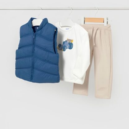 Sudadera 3 Piezas Chaleco Bebé - Mayoral