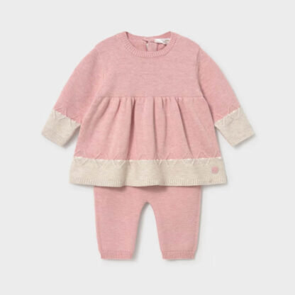 Conjunto Legging y Vestido Recién Nacida - Mayoral