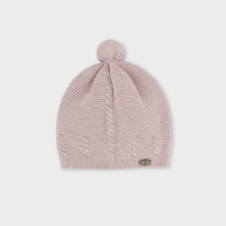 Gorro Tejido Recién Nacido Rosa - Mayoral