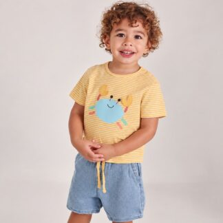 Conjunto Con Bermuda Para Bebe Boboli
